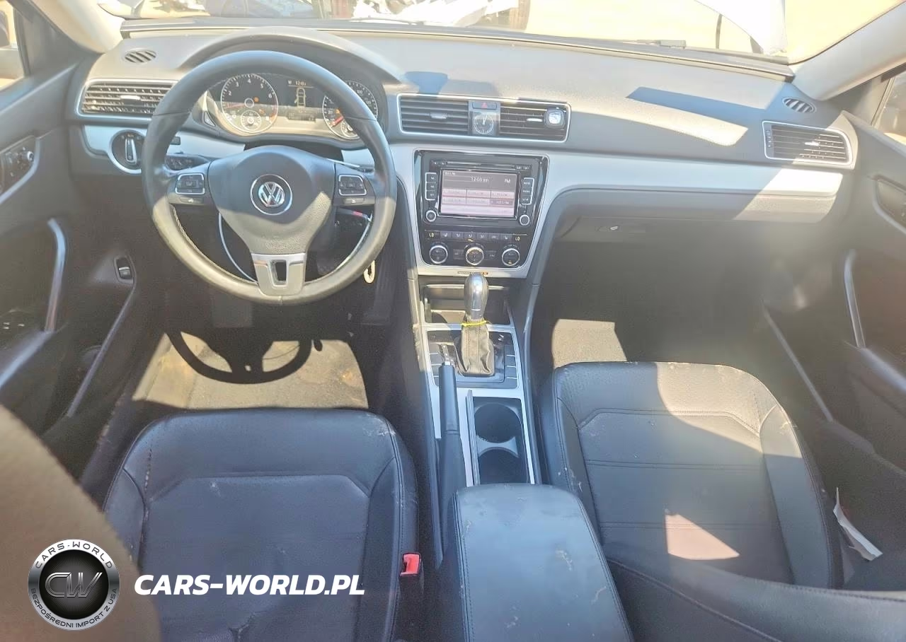 2012 Volkswagen Passat Se VIN:1VWBP7A31CC051173 - 8