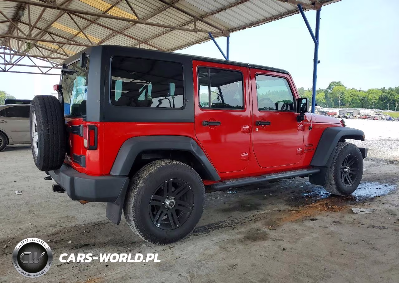 2016 Jeep Wrangler Unlimited Sport VIN:1C4BJWKG6GL107534 - 3