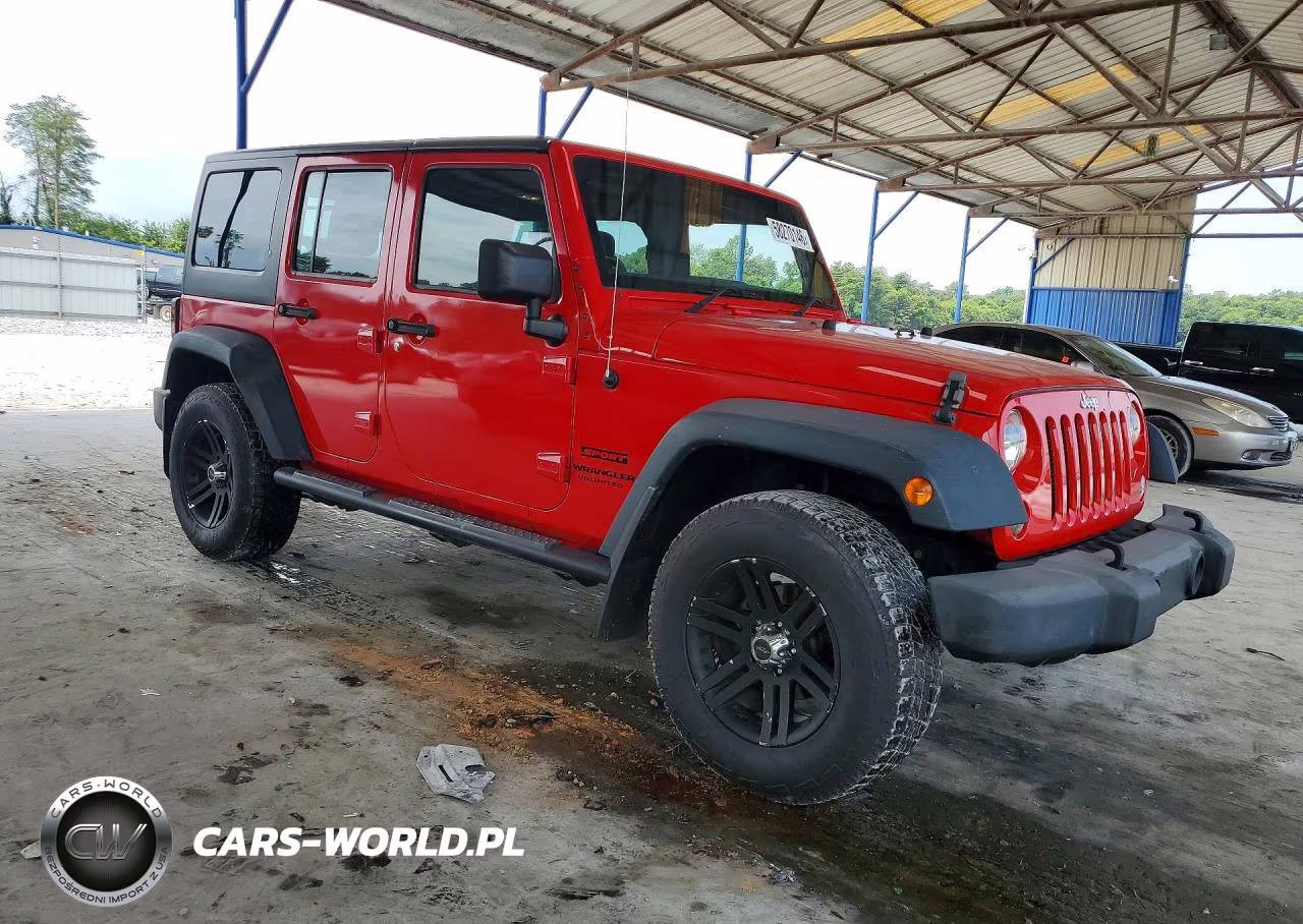 2016 Jeep Wrangler Unlimited Sport VIN:1C4BJWKG6GL107534 - 4