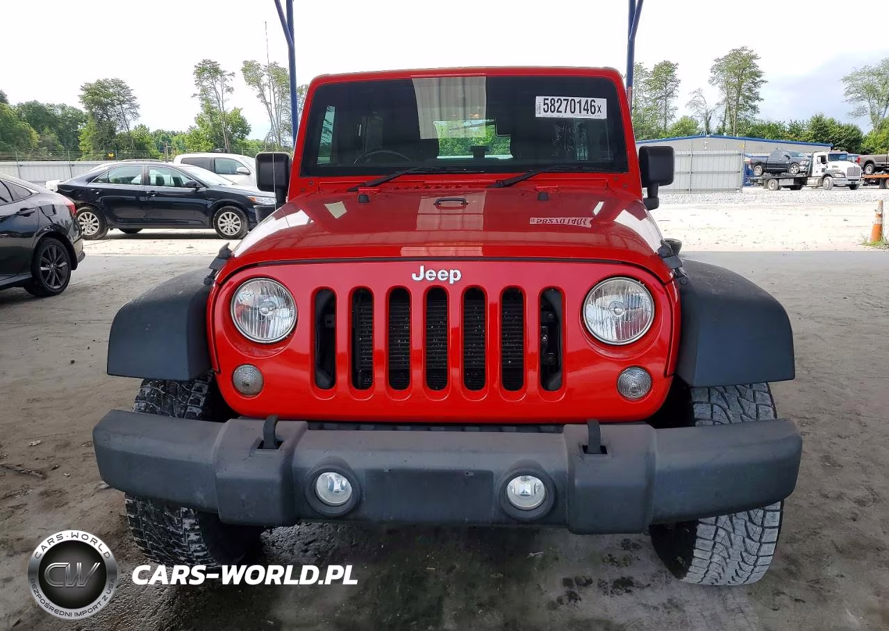2016 Jeep Wrangler Unlimited Sport VIN:1C4BJWKG6GL107534 - 5