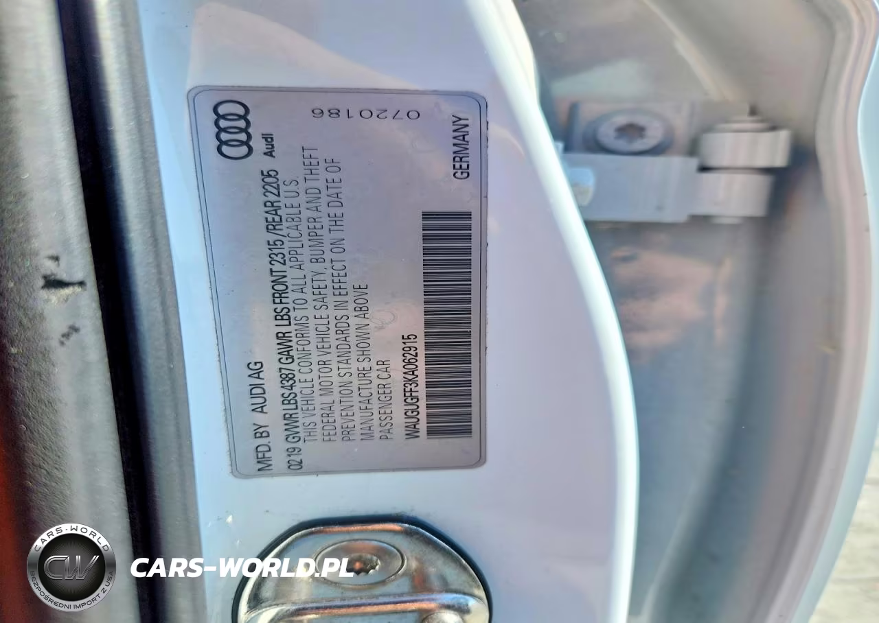 2019 Audi A3 Premium Plus VIN:WAUGUGFF3KA062915 - 12