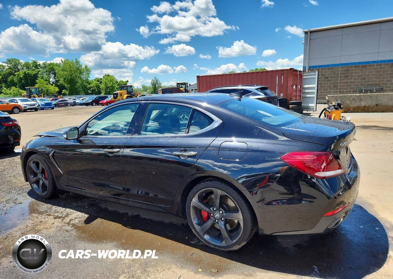2019 Genesis G70 3.3T Advanced VIN:KMTG34LE8KU014665 - 2