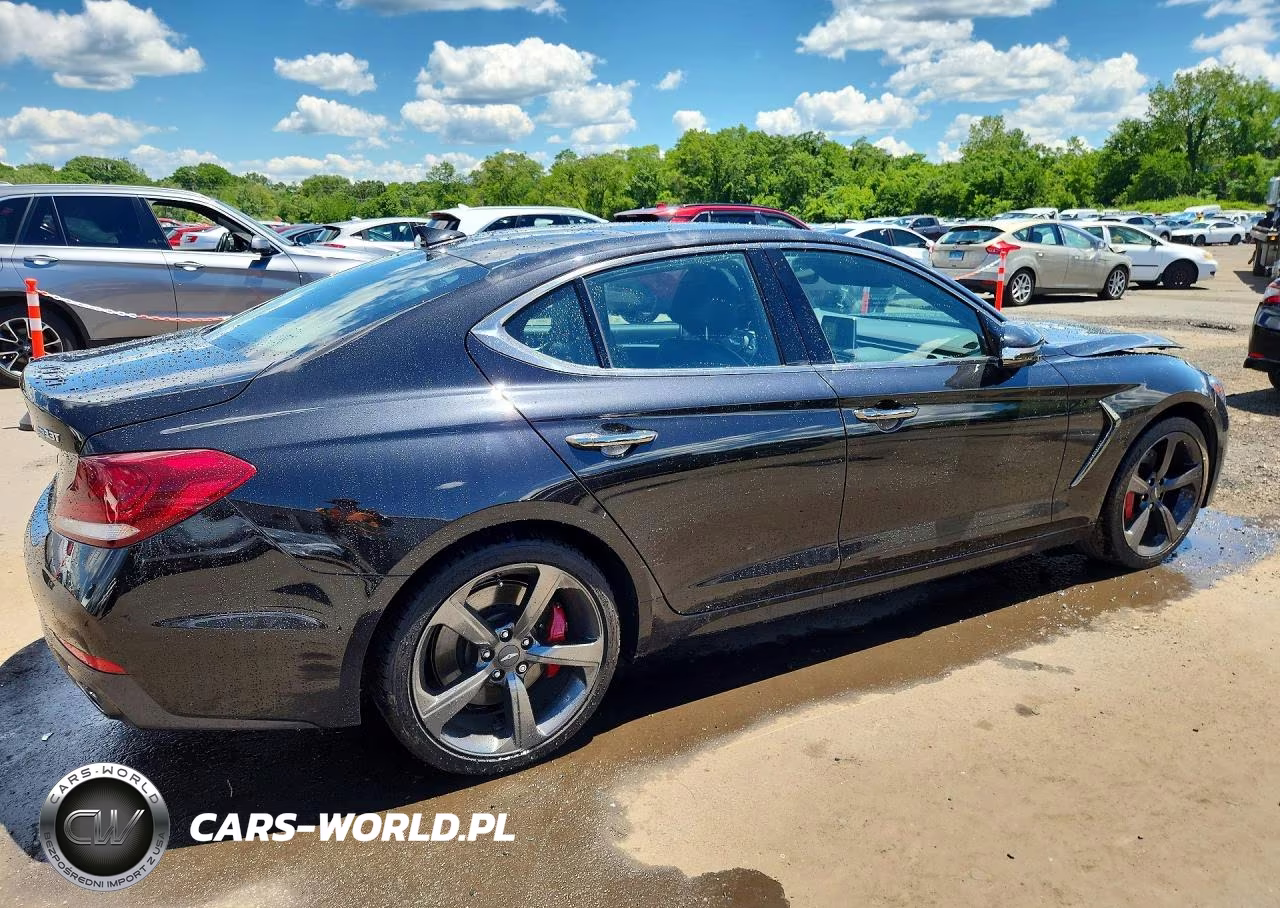 2019 Genesis G70 3.3T Advanced VIN:KMTG34LE8KU014665 - 3