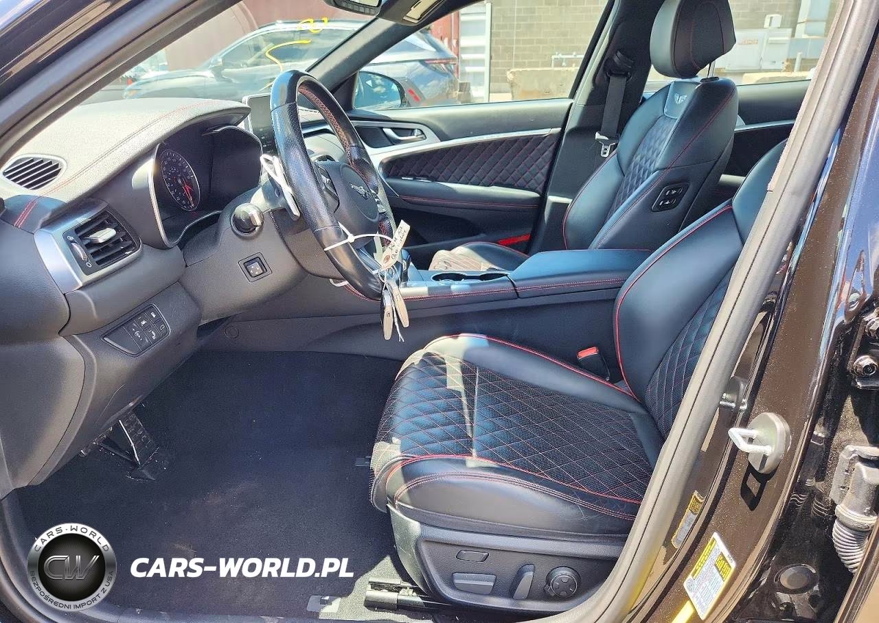 2019 Genesis G70 3.3T Advanced VIN:KMTG34LE8KU014665 - 7