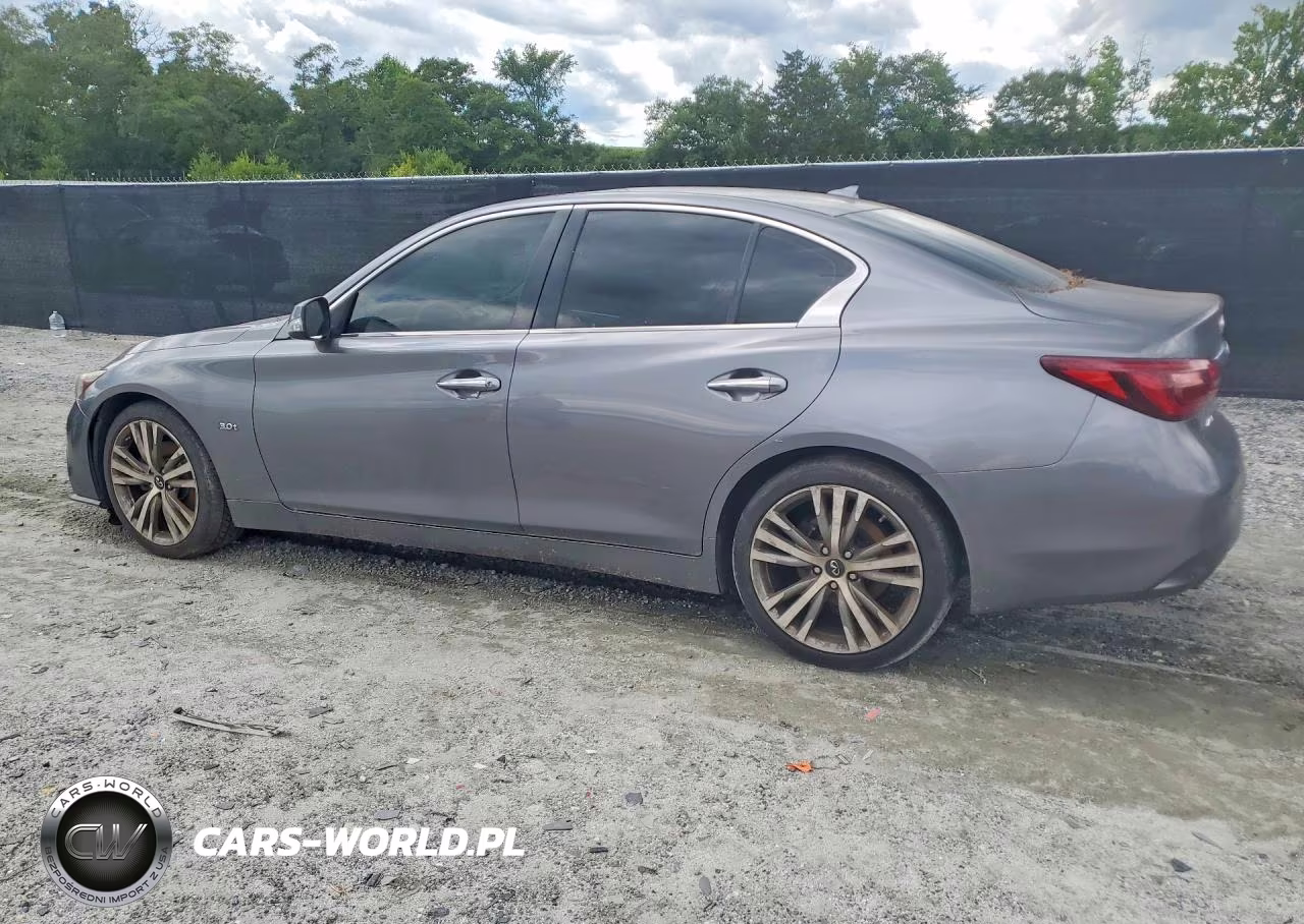 2018 Infiniti Q50 3.0T Sport VIN:JN1EV7AR0JM441184 - 2