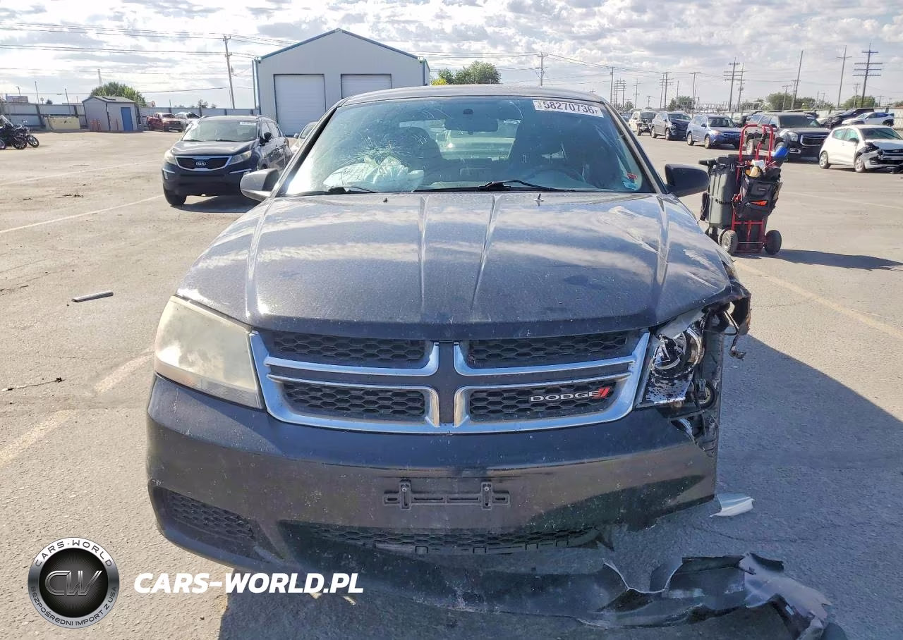 2012 Dodge Avenger Se VIN:1C3CDZAB8CN252855 - 5