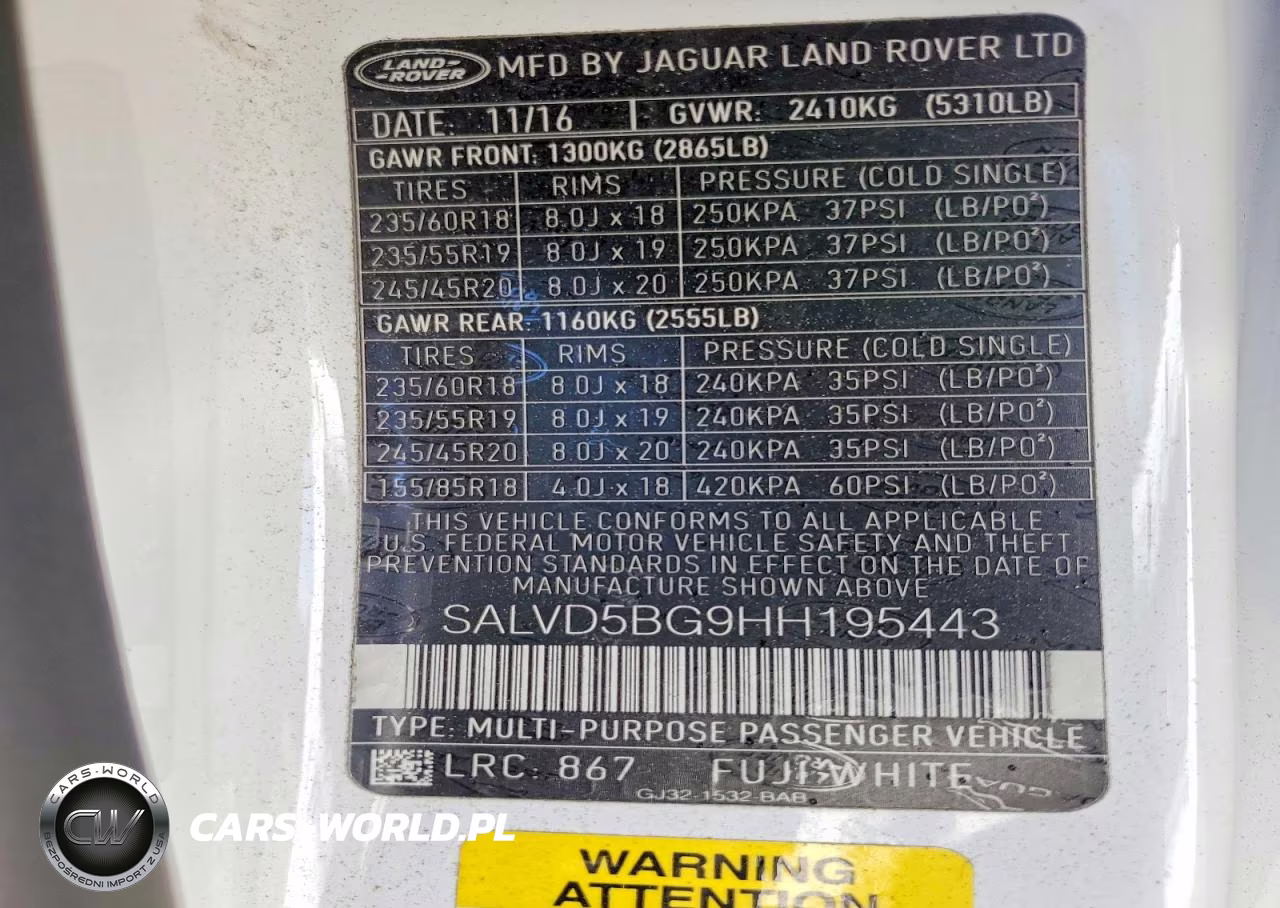 2017 Land Rover Range Rover Evoque Hse Dynamic VIN:SALVD5BG9HH195443 - 14