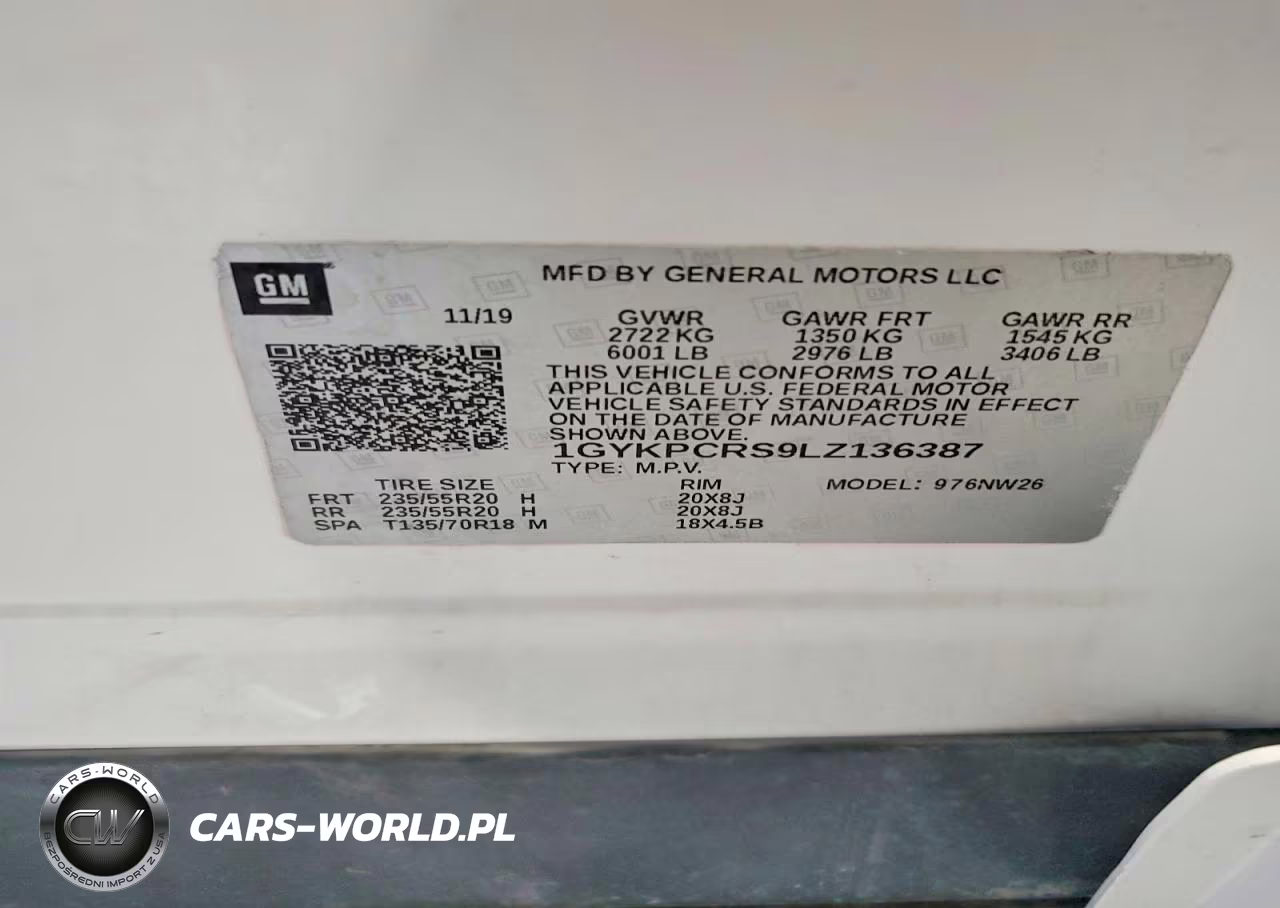 2020 Cadillac Xt6 Premium Luxury VIN:1GYKPCRS9LZ136387 - 13