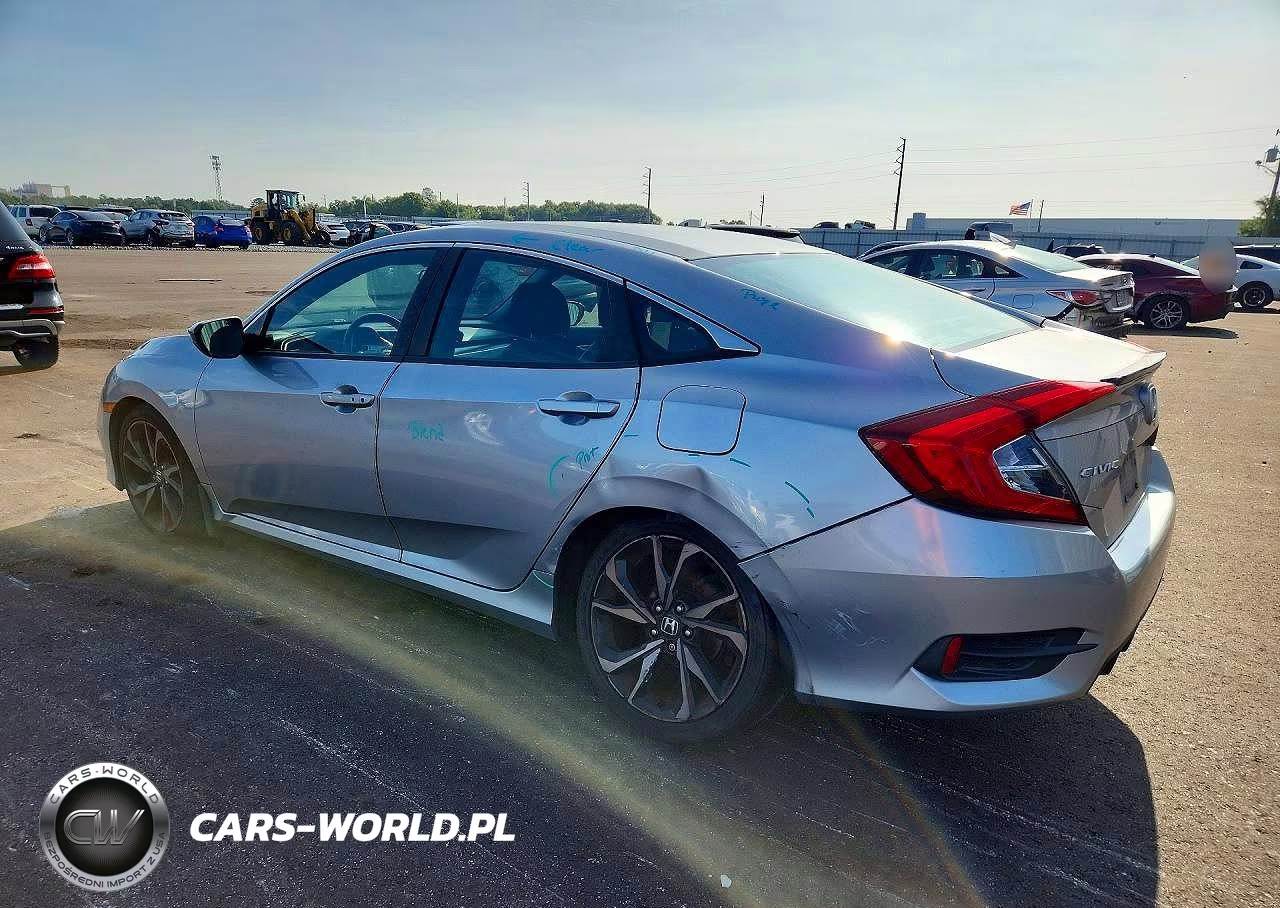2020 Honda Civic Sport VIN:19XFC2F8XLE007365 - 2