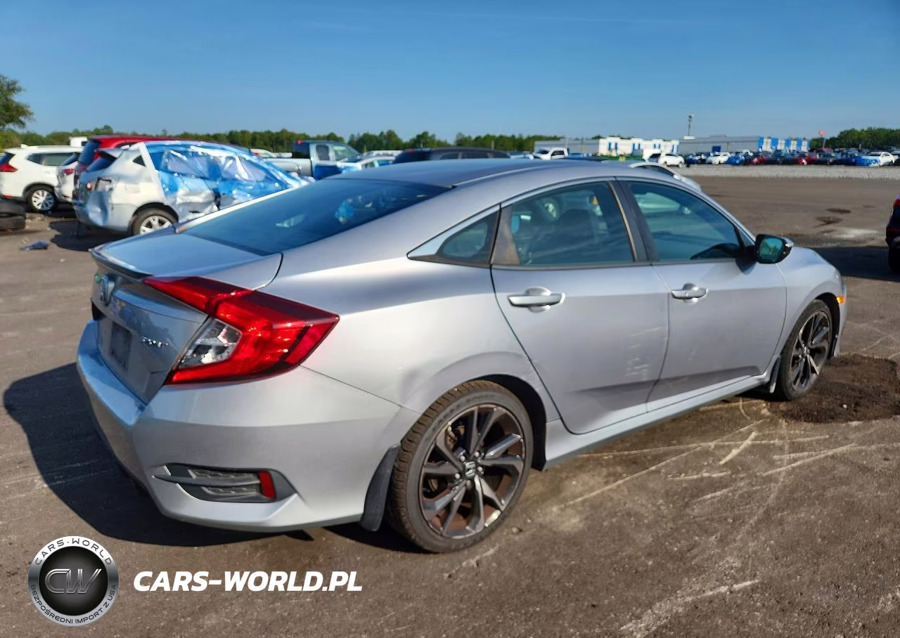 2020 Honda Civic Sport VIN:19XFC2F8XLE007365 - 3