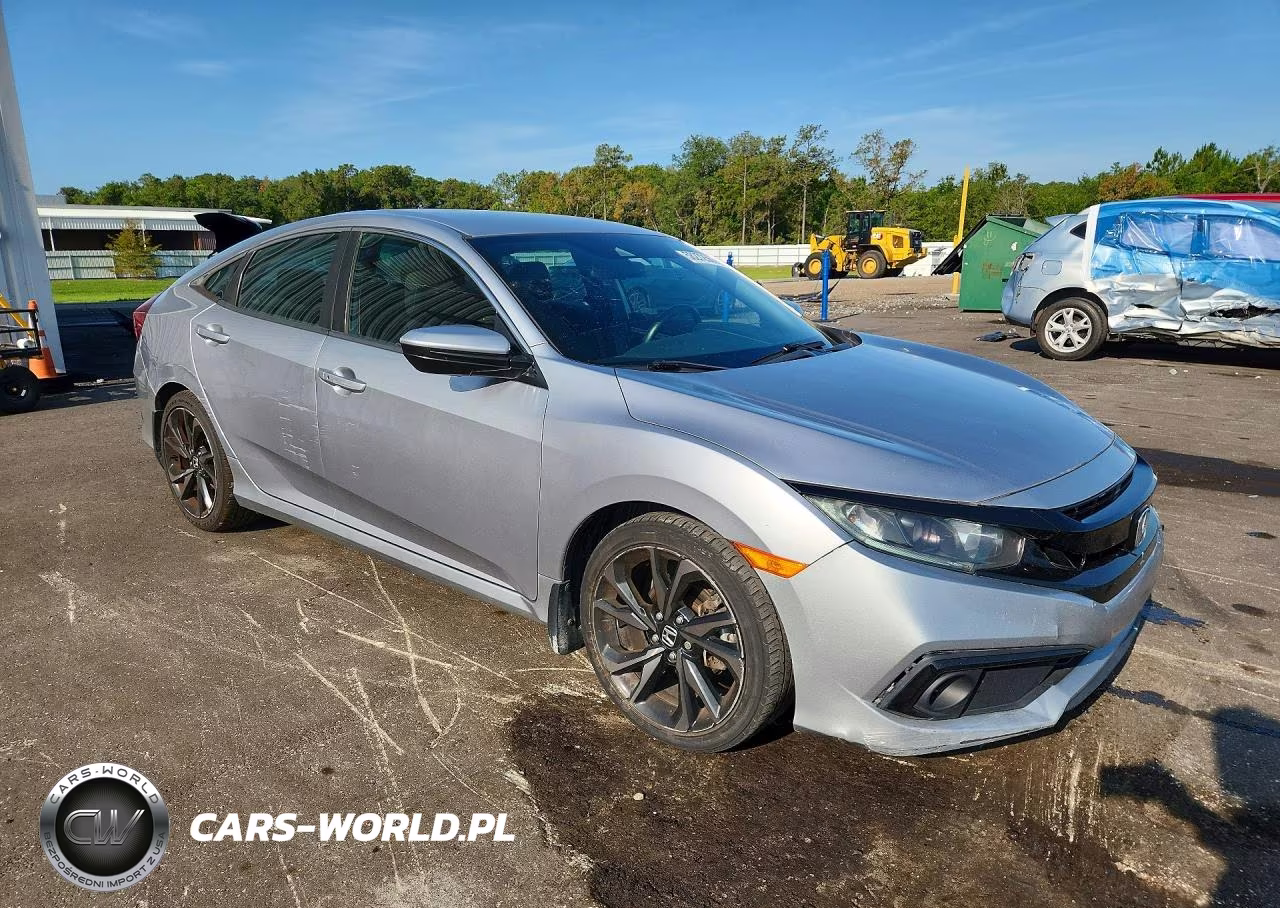 2020 Honda Civic Sport VIN:19XFC2F8XLE007365 - 4