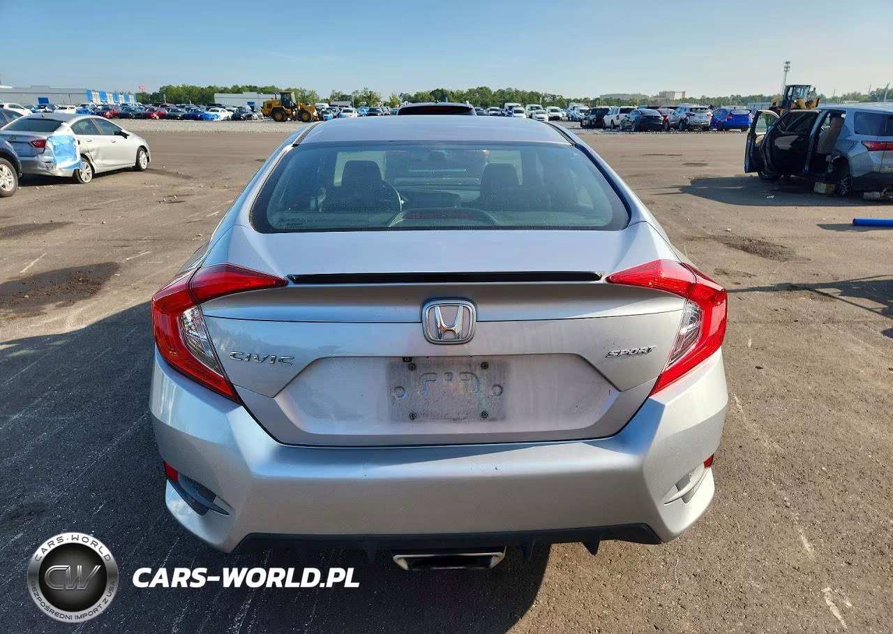 2020 Honda Civic Sport VIN:19XFC2F8XLE007365 - 6