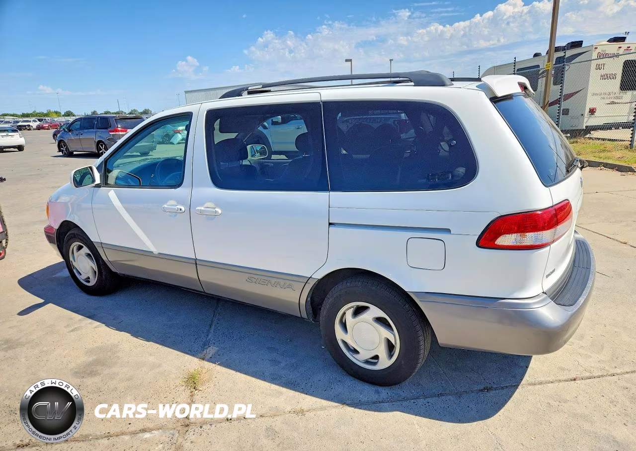 2001 Toyota Sienna Xle VIN:4T3ZF13C11U401734 - 2