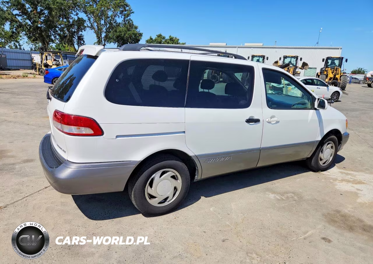2001 Toyota Sienna Xle VIN:4T3ZF13C11U401734 - 3