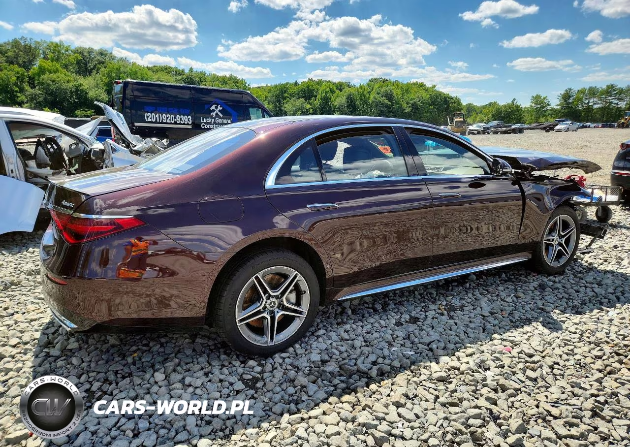 2022 Mercedes-Benz S 580 4Matic VIN:W1K6G7GB9NA122241 - 3