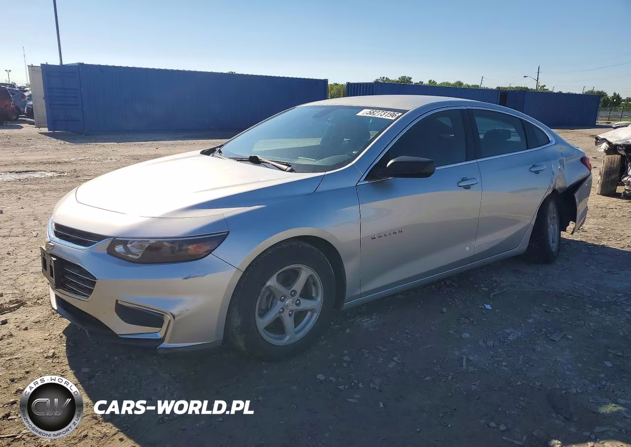 2016 Chevrolet Malibu Ls VIN:1G1ZB5ST8GF349722 - 1