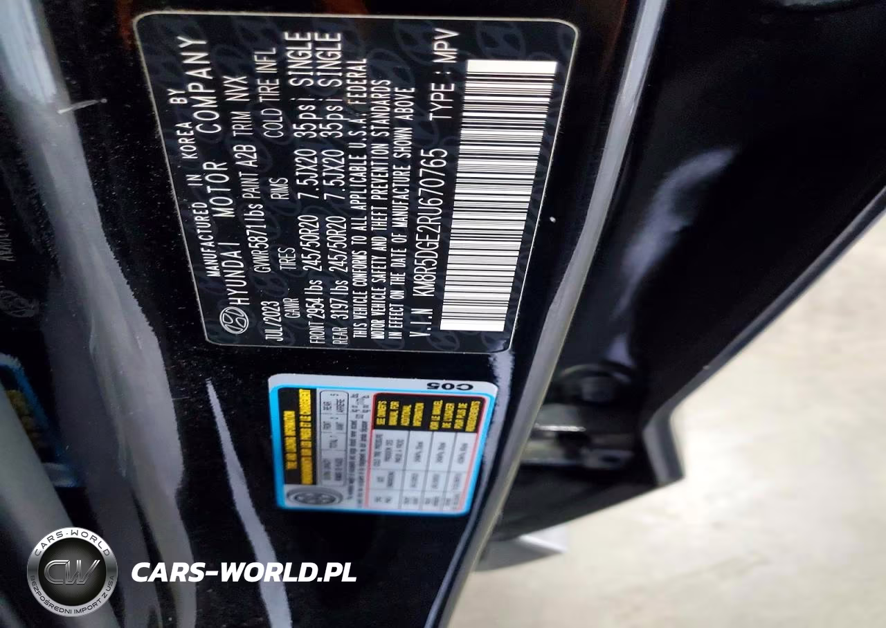 2024 Hyundai Palisade Limited VIN:KM8R5DGE2RU670765 - 13