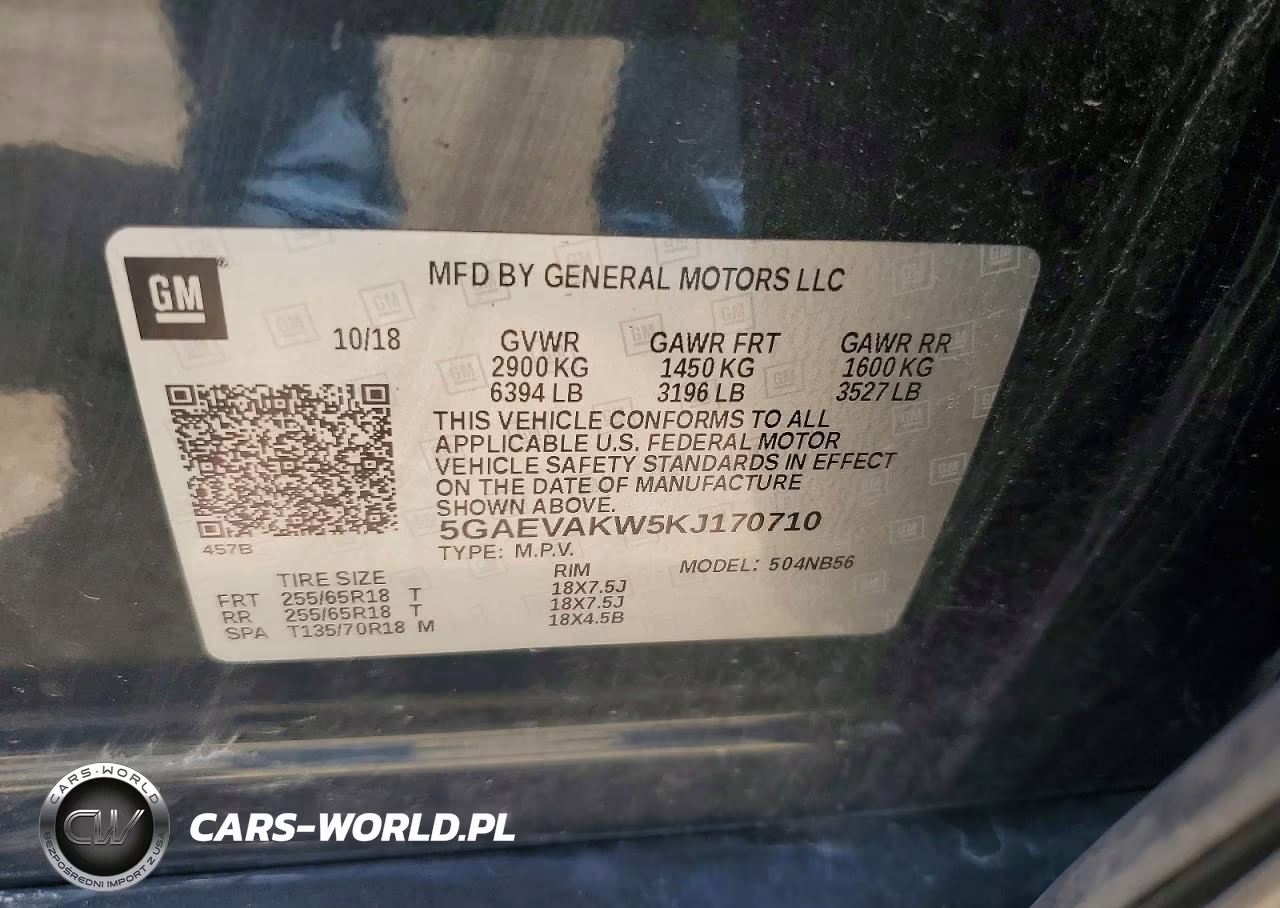 2019 Buick Enclave Essence VIN:5GAEVAKW5KJ170710 - 13