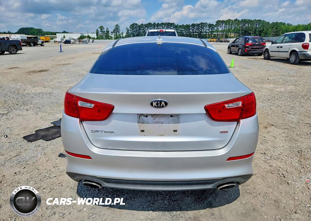 2014 Kia Optima Lx VIN:KNAGM4A72E5496741 - 6