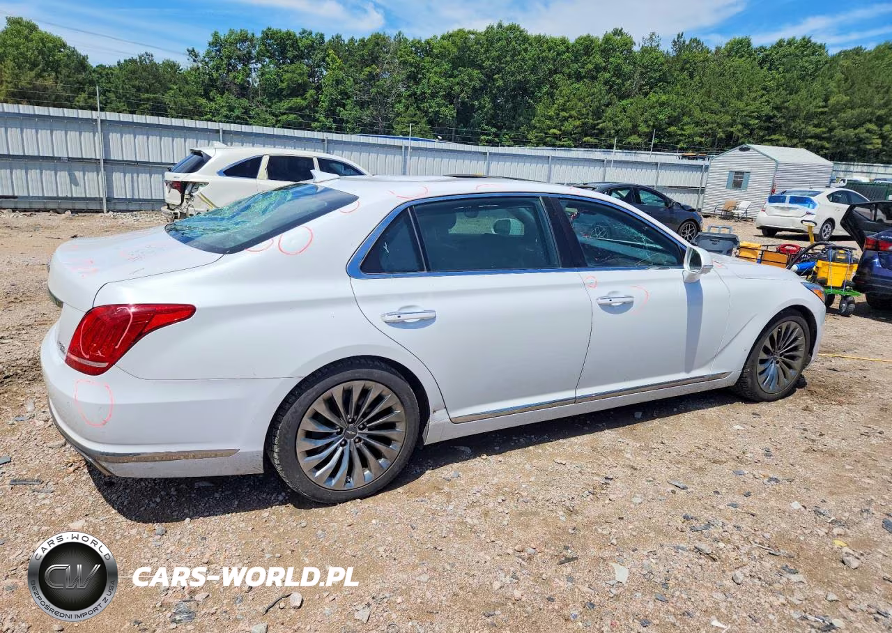 2018 Genesis G90 Ultimate VIN:KMHG54JH9JU043379 - 3