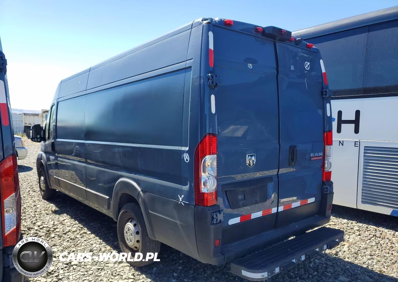 2021 Ram Promaster 3500 Delivery Van VIN:3C6MRVJGXME580152 - 2