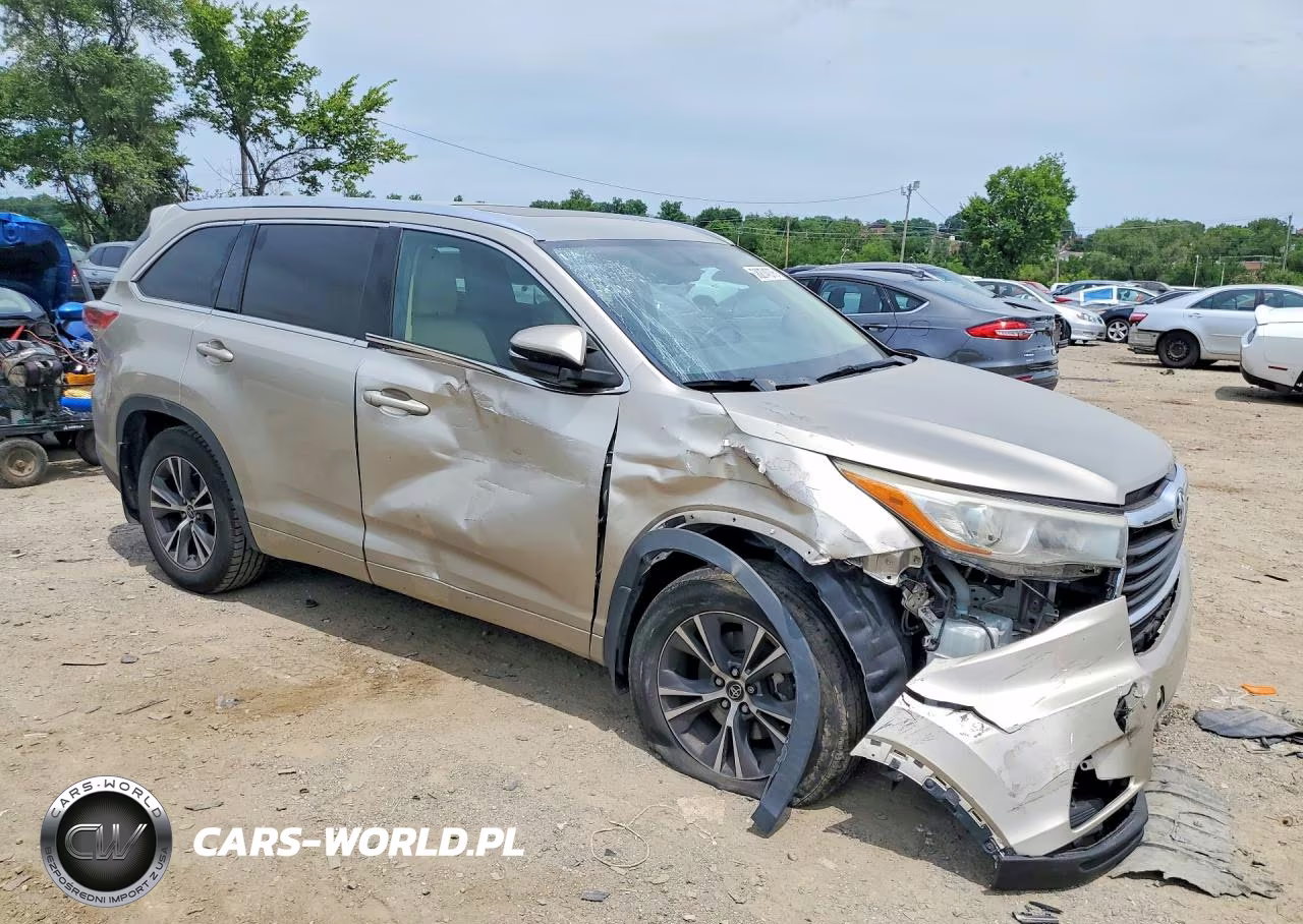 2016 Toyota Highlander Xle VIN:5TDJKRFH7GS318530 - 4