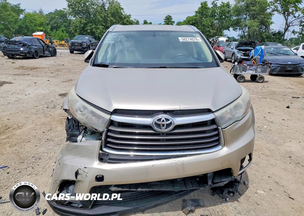 2016 Toyota Highlander Xle VIN:5TDJKRFH7GS318530 - 5