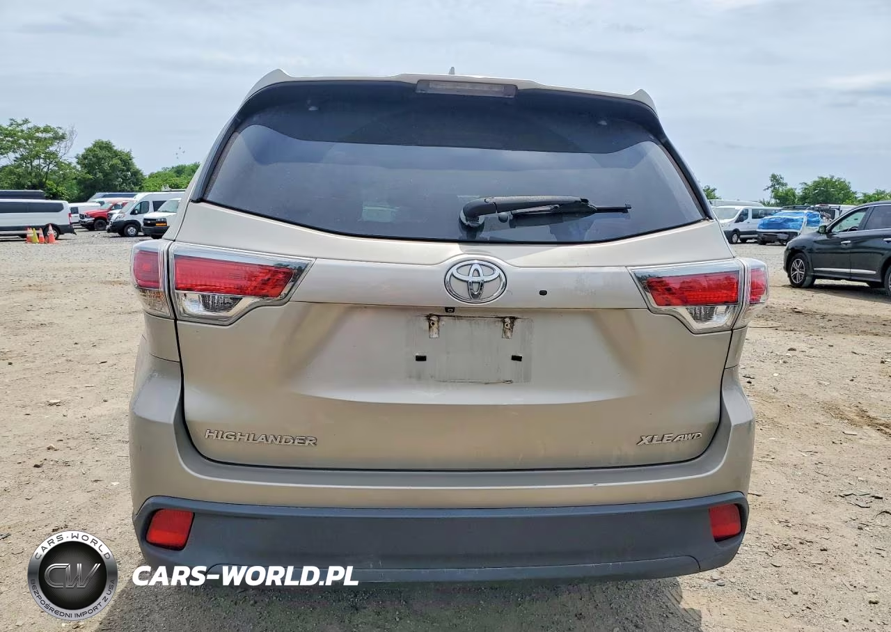 2016 Toyota Highlander Xle VIN:5TDJKRFH7GS318530 - 6