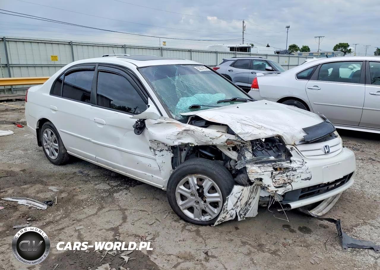 2003 Honda Civic Ex VIN:1HGES267X3L019479 - 4