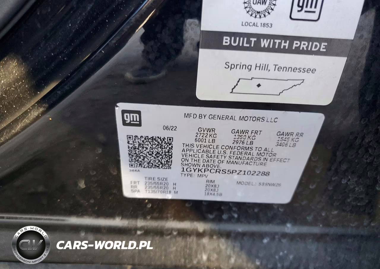 2023 Cadillac Xt6 Premium Luxury VIN:1GYKPCRS5PZ102288 - 14