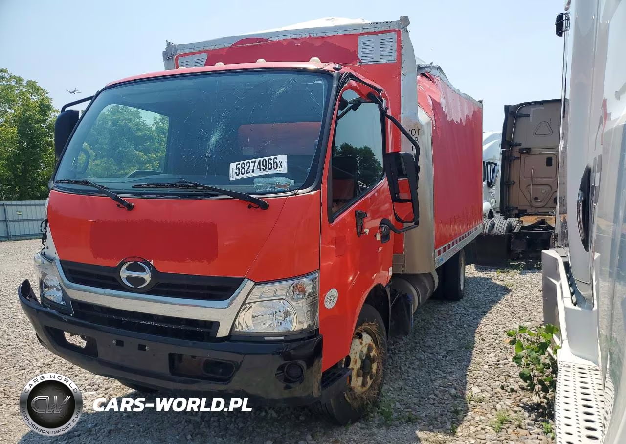 2018 Hino 195 Box Truck – zdjęcie 1 z 10