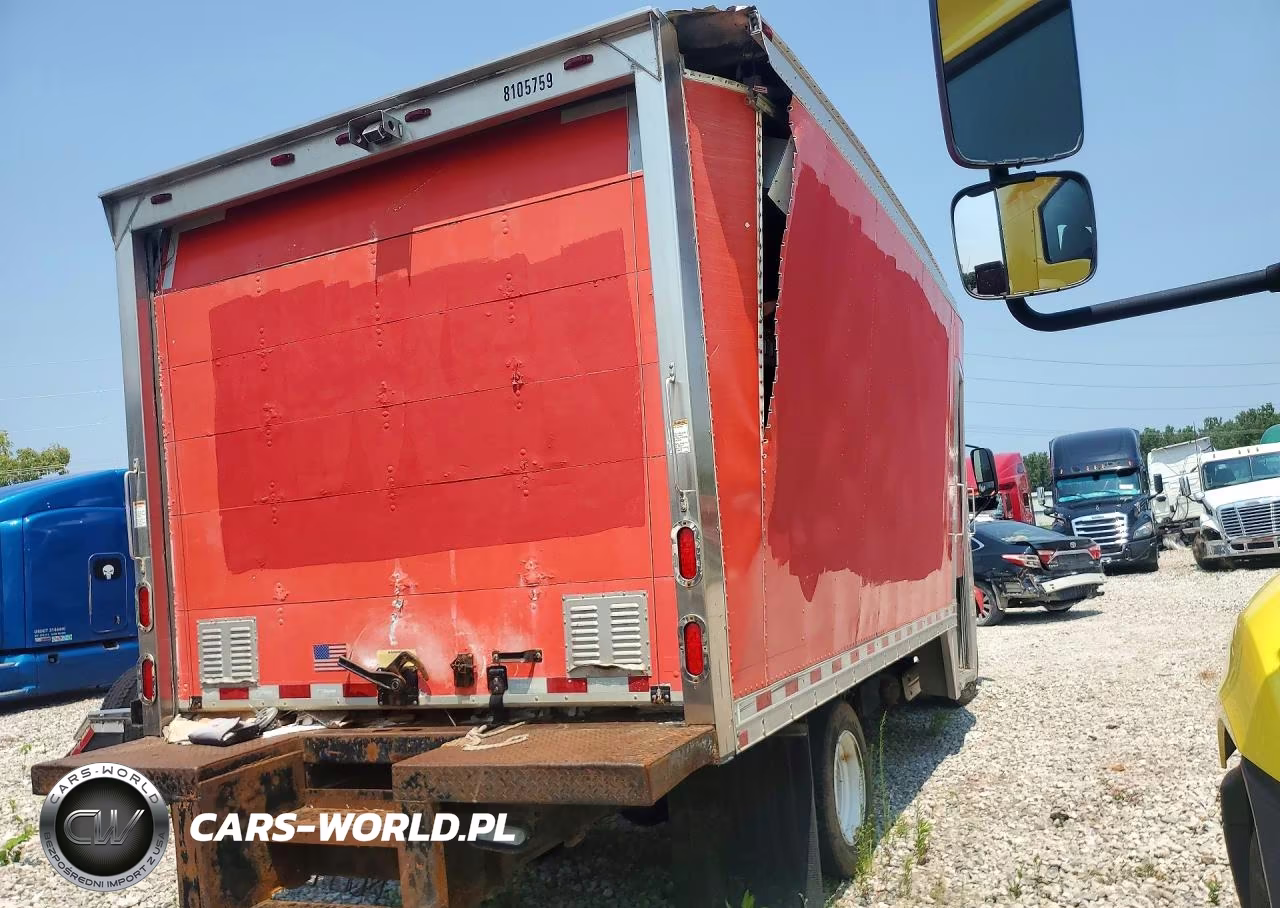 2018 Hino 195 Box Truck VIN:JHHSDM2H7JK006422 - 3