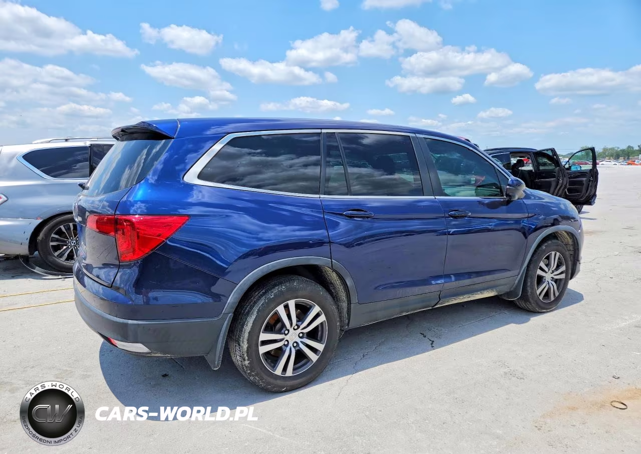 2017 Honda Pilot Ex VIN:5FNYF5H33HB037618 - 3