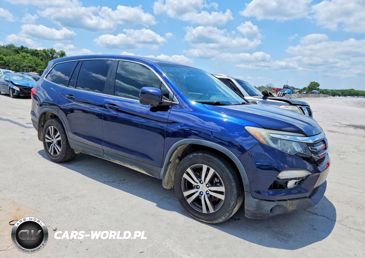 2017 Honda Pilot Ex VIN:5FNYF5H33HB037618 - 4