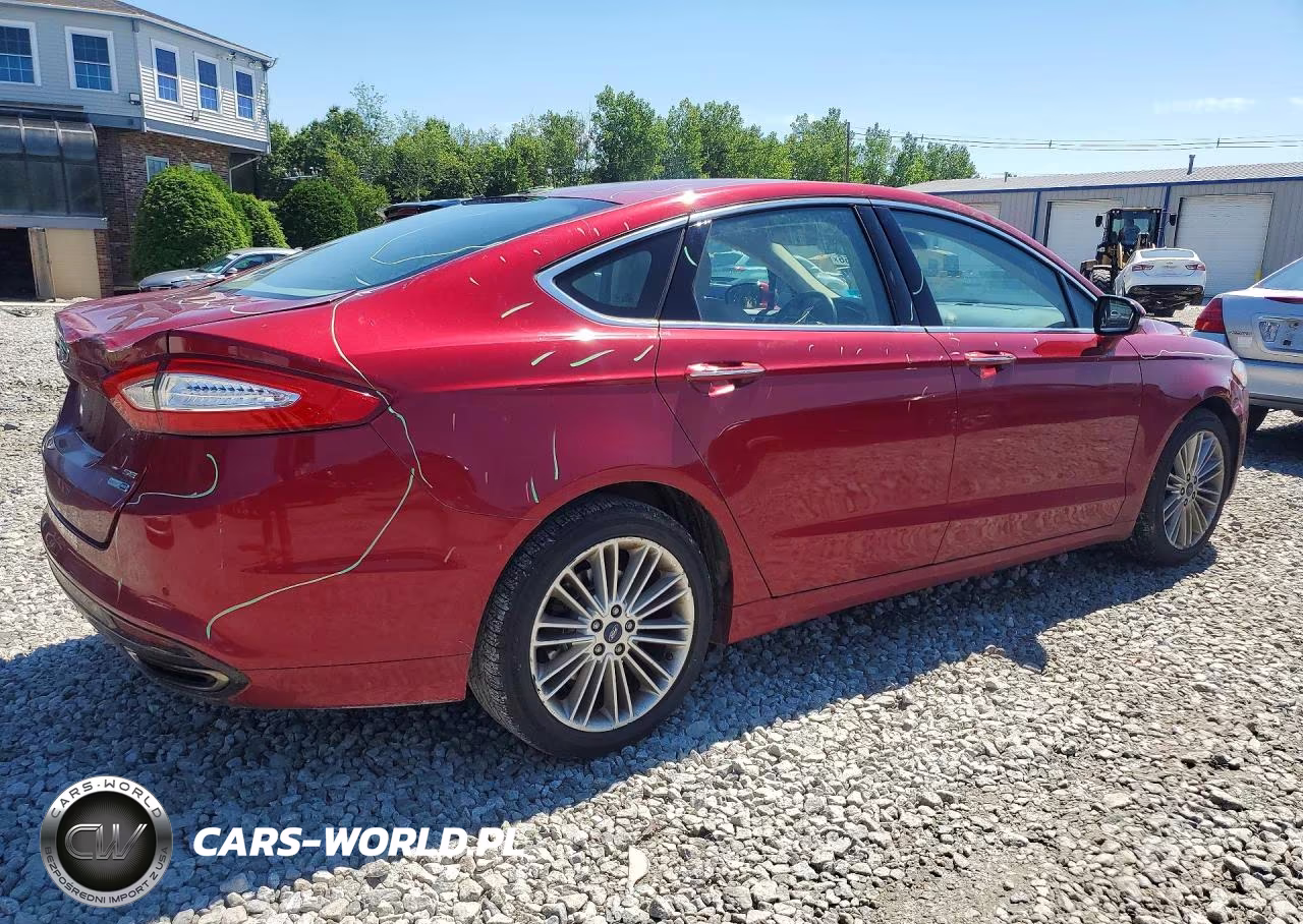 2016 Ford Fusion Se VIN:3FA6P0T99GR310129 - 3