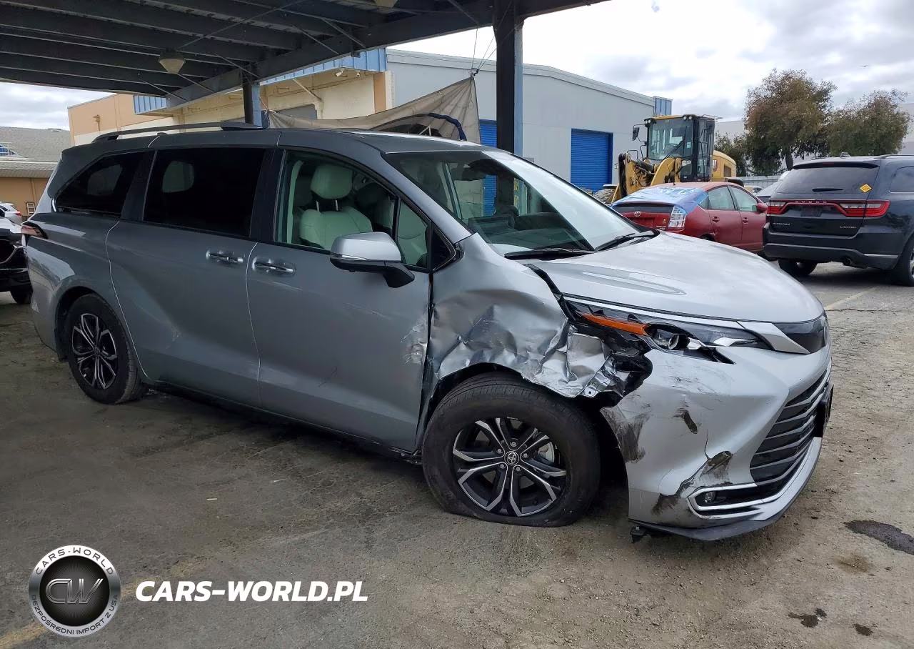 2025 Toyota Sienna Platinum 7-Passenger VIN:5TDESKFCXSS198051 - 4