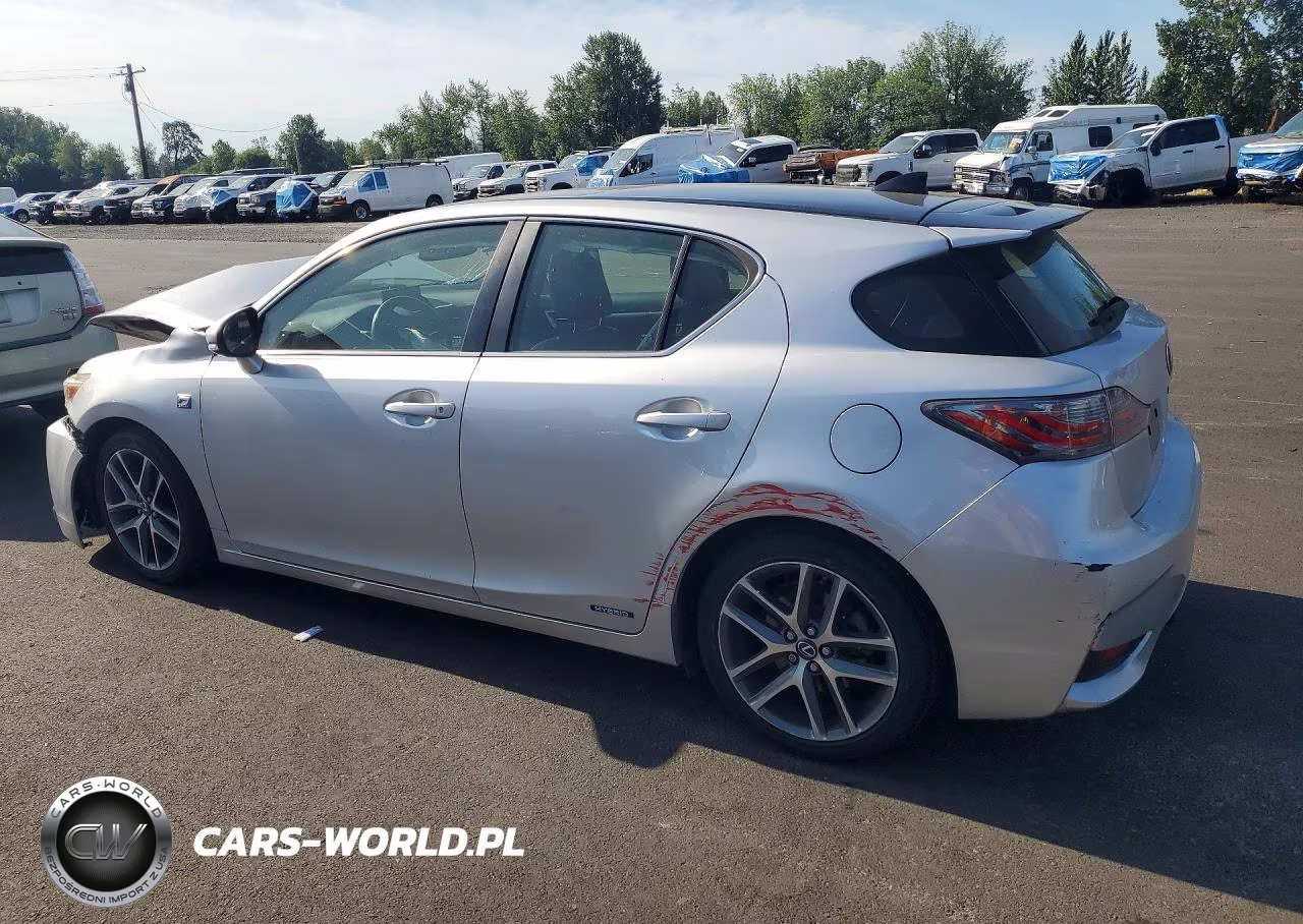 2014 Lexus Ct 200 VIN:JTHKD5BH8E2194266 - 2