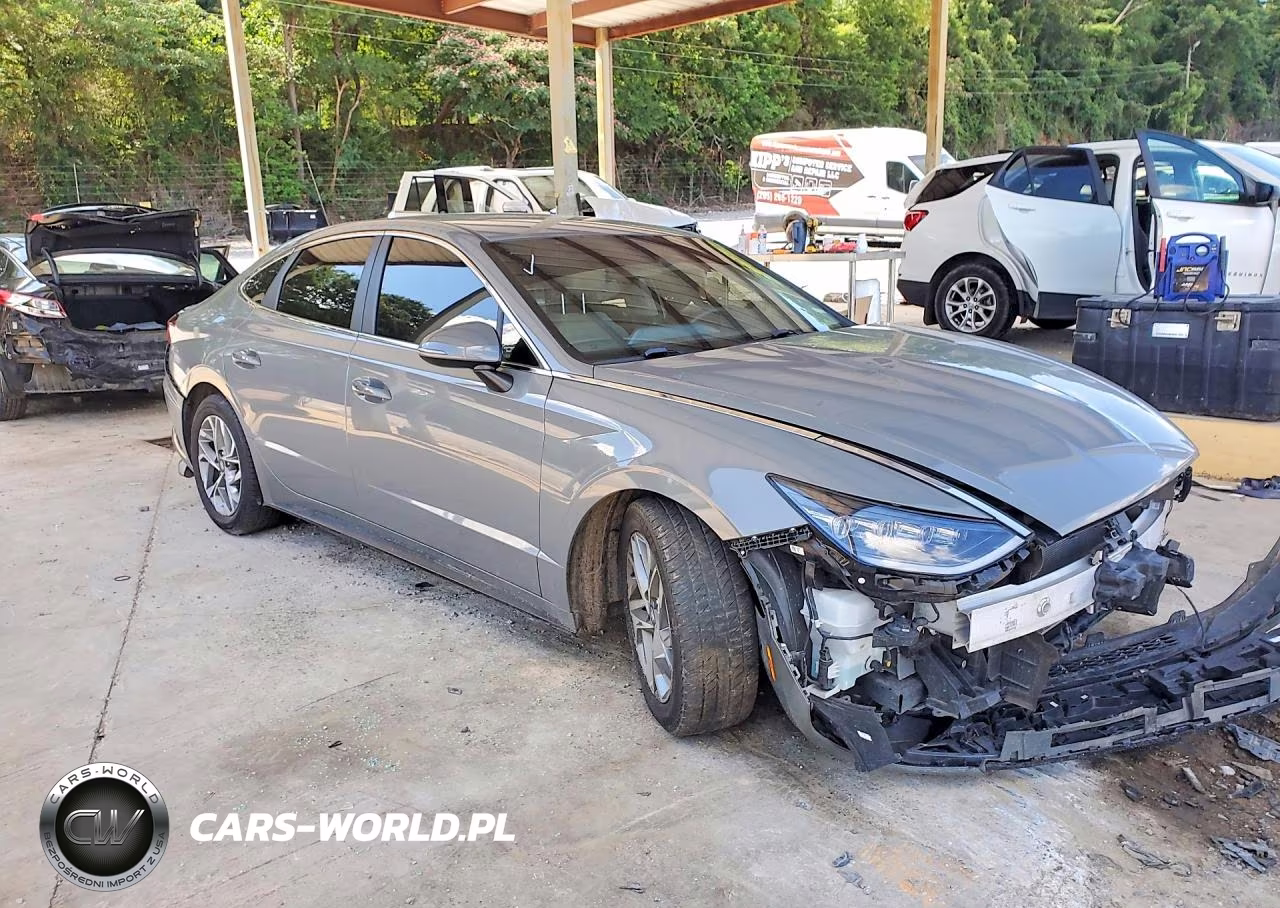 2023 Hyundai Sonata Sel VIN:KMHL64JAXPA308383 - 4