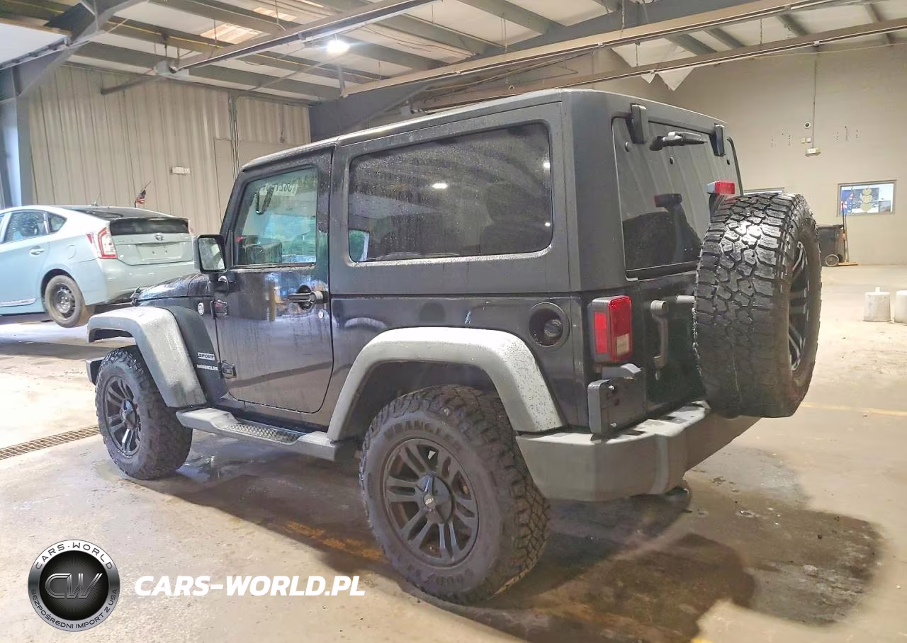 2011 Jeep Wrangler Sport VIN:1J4AA2D19BL596057 - 2