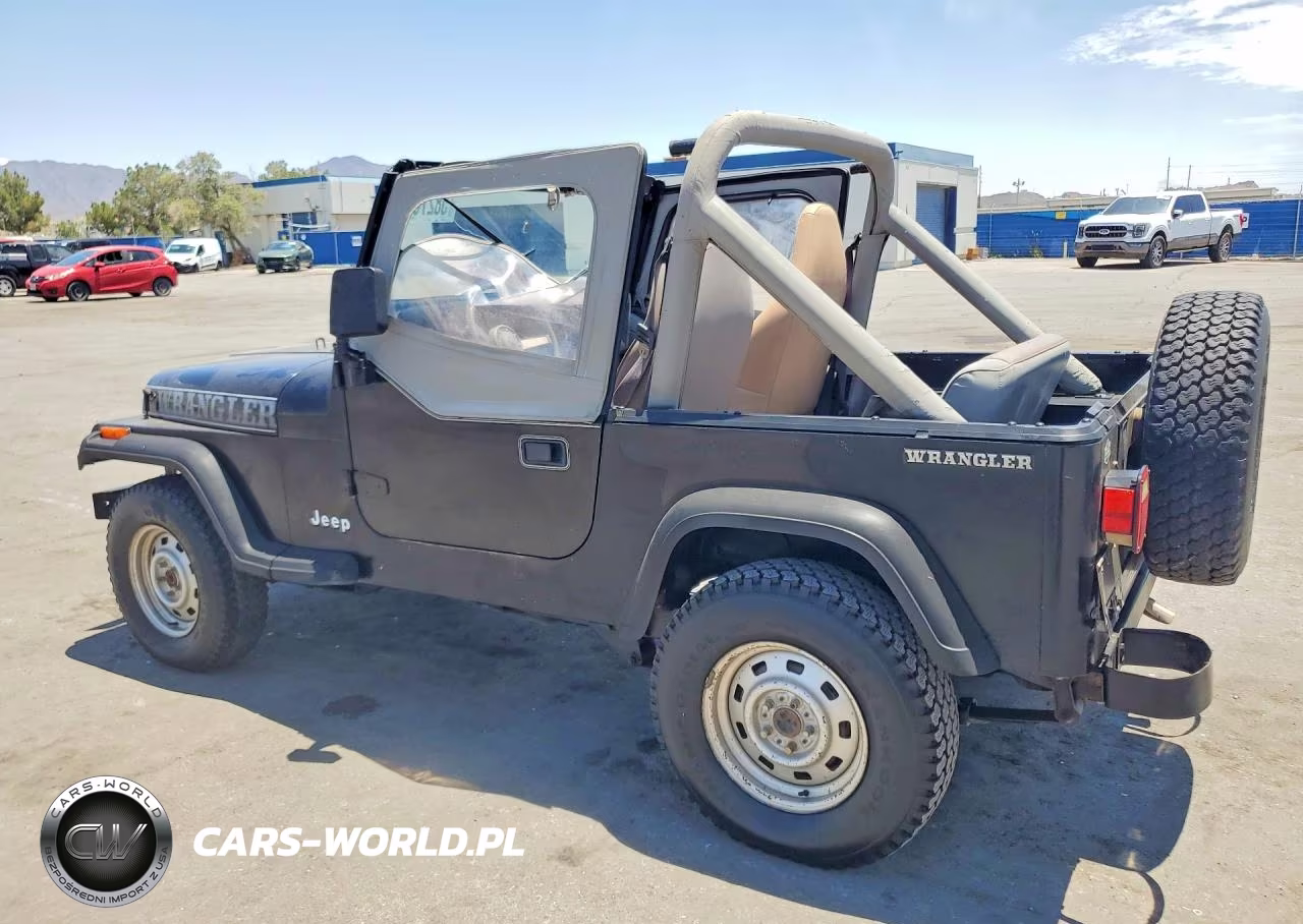 1989 Jeep Wrangler - Yj VIN:2J4FY19E5KJ169262 - 2