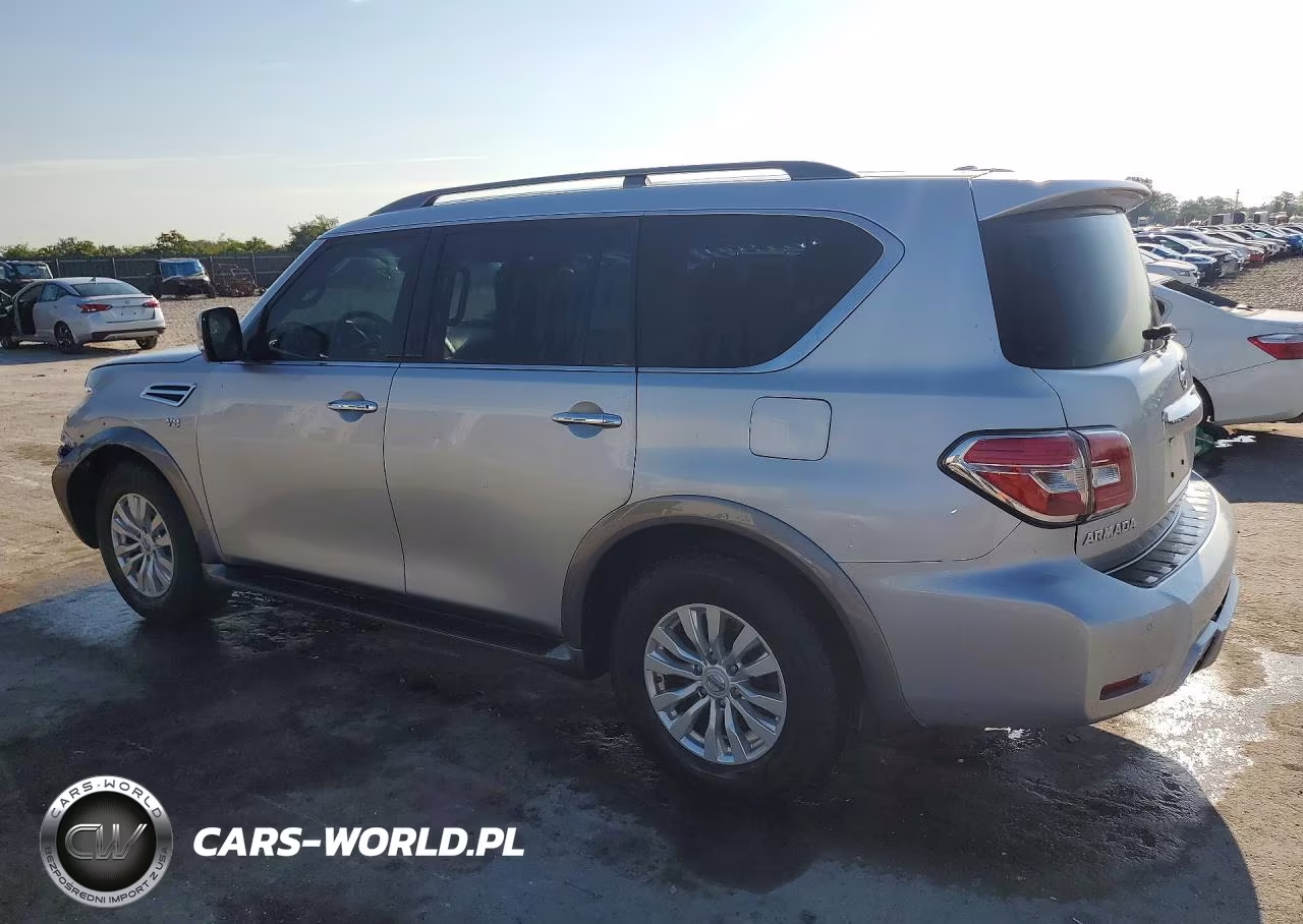 2017 Nissan Armada Sv VIN:JN8AY2NC6H9502714 - 2