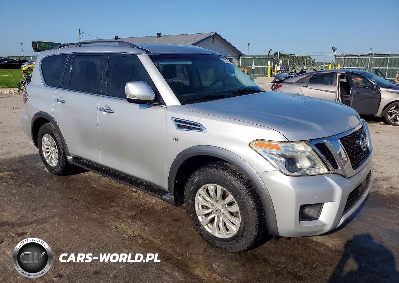 2017 Nissan Armada Sv VIN:JN8AY2NC6H9502714 - 4