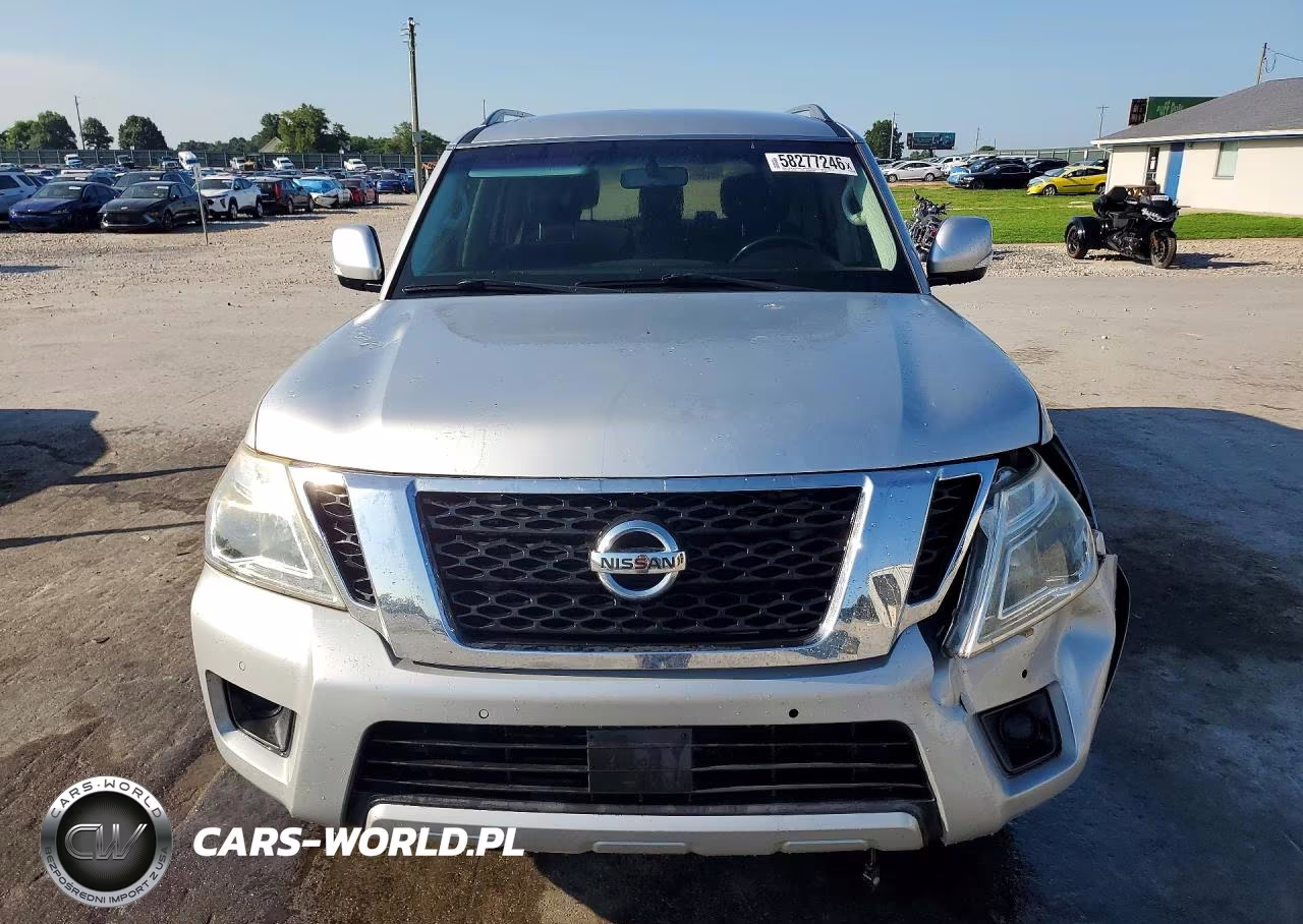 2017 Nissan Armada Sv VIN:JN8AY2NC6H9502714 - 5