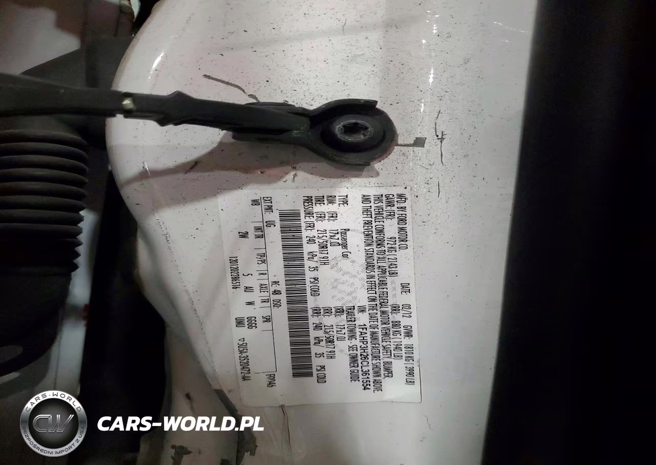 2012 Ford Focus Sel VIN:1FAHP3H26CL361554 - 13