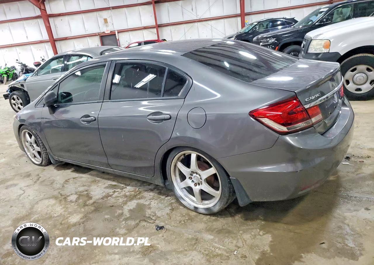 2013 Honda Civic Lx VIN:2HGFB2E52DH520272 - 2