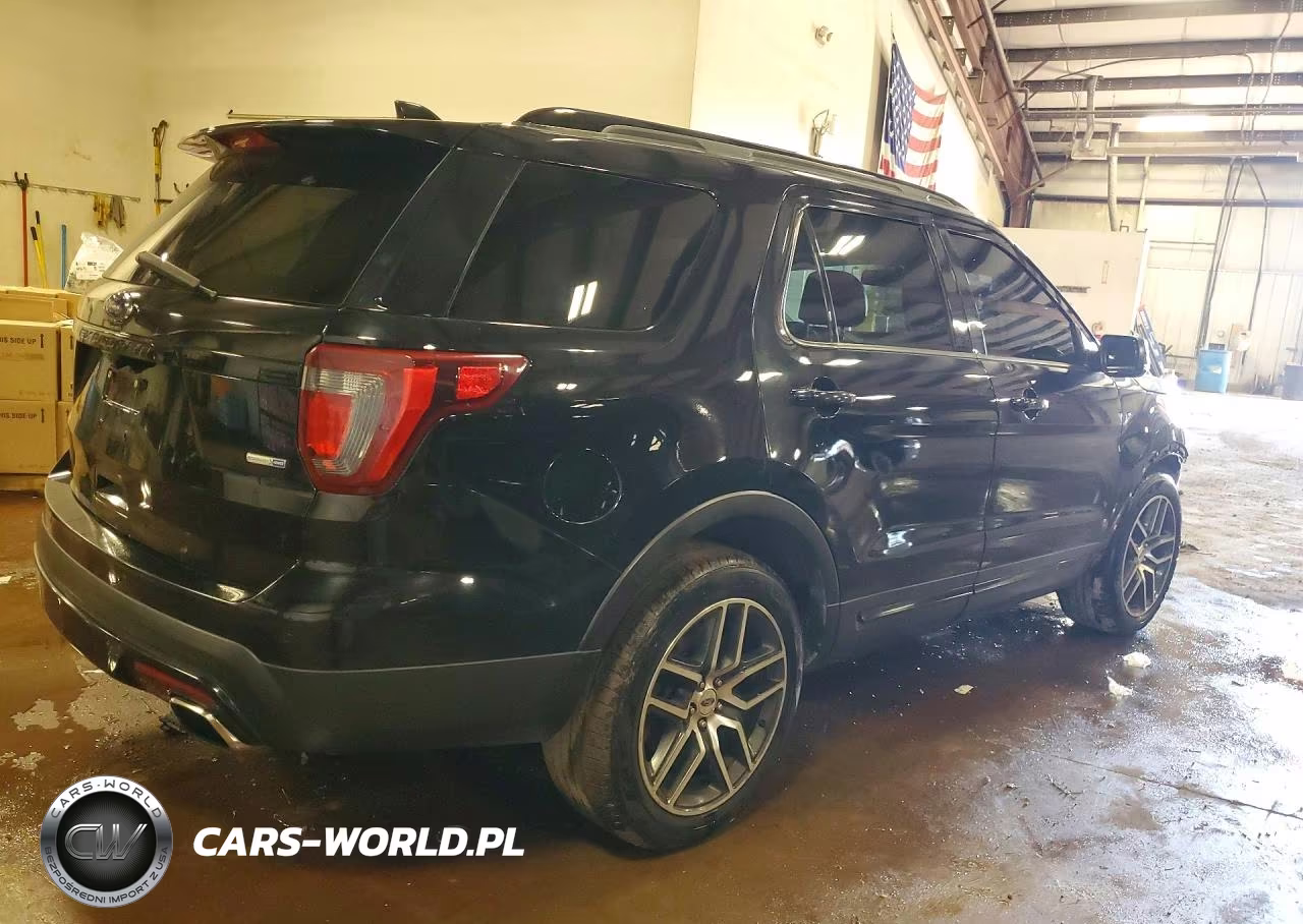 2017 Ford Explorer Sport VIN:1FM5K8GT3HGA80620 - 3