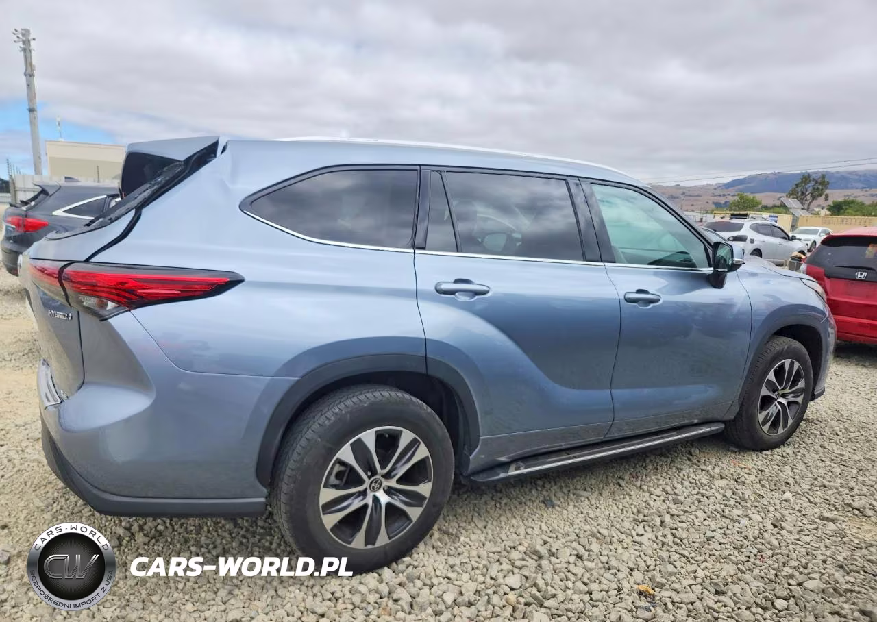 2022 Toyota Highlander Hybrid Xle VIN:5TDHARAH8NS014760 - 3