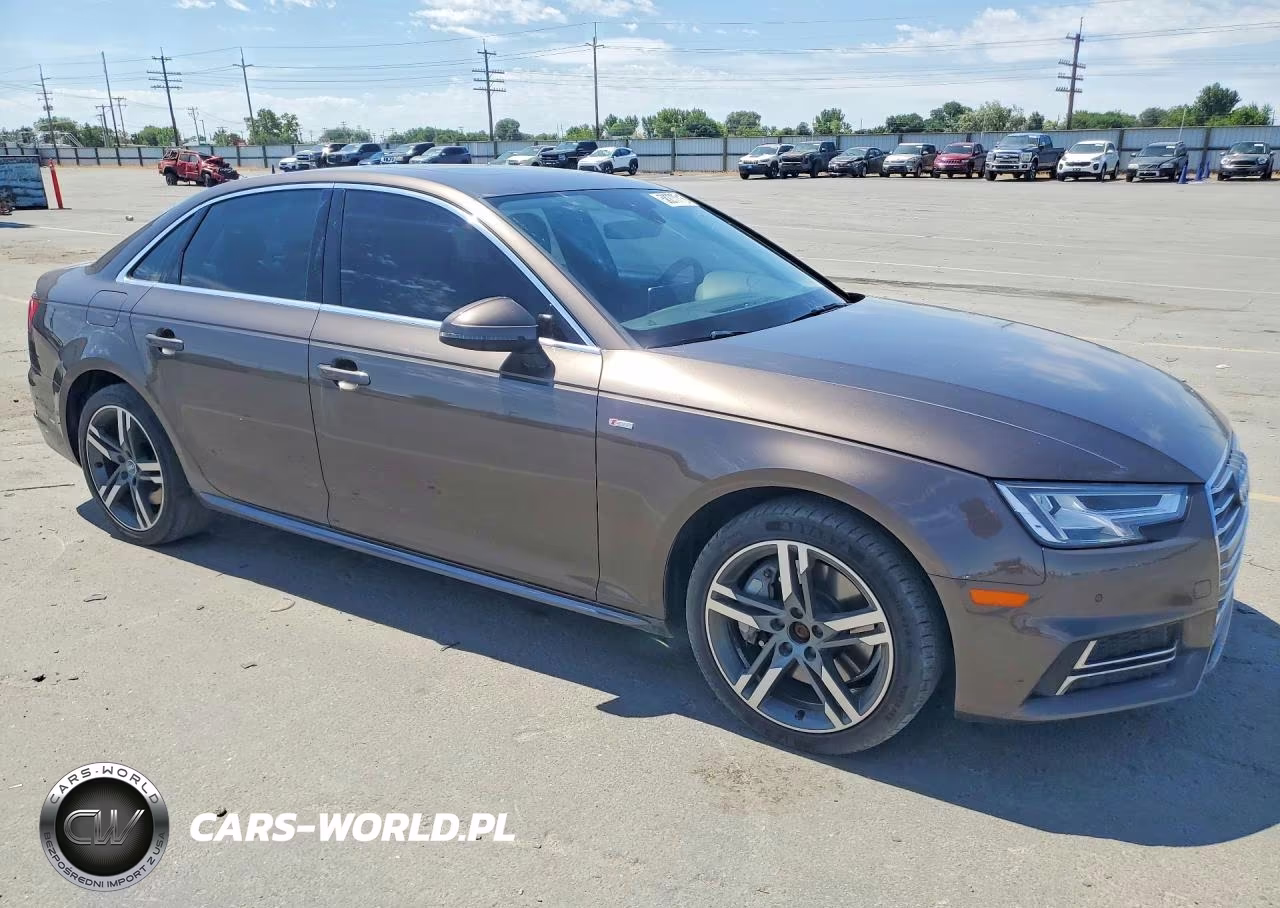 2017 Audi A4 Premium Plus VIN:WAUENAF44HN017726 - 4