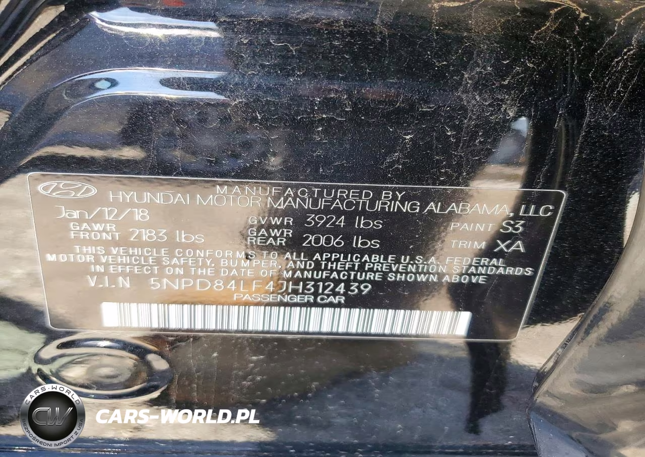2018 Hyundai Elantra Sel VIN:5NPD84LF4JH312439 - 12