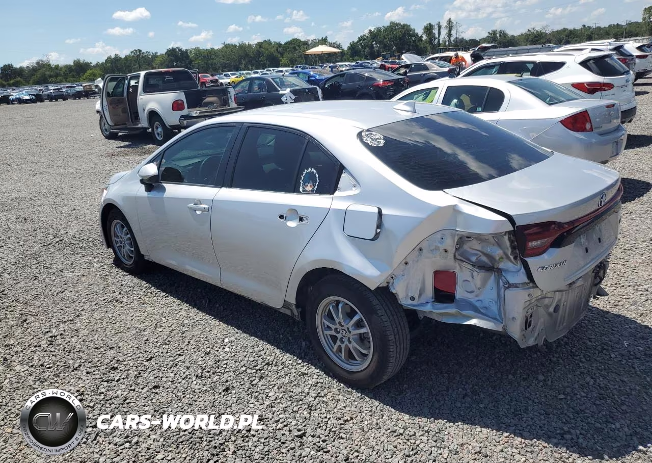 2020 Toyota Corolla Le VIN:JTDEBRBE3LJ029620 - 2